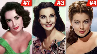 Top 10 MOST Beautiful Old Hollywood Actresses