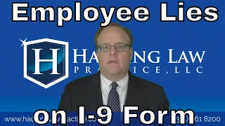 When an Employee Lies on the I-9 Form