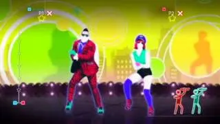 Just Dance 4- Gangnam Style- Psy (In Reverse)