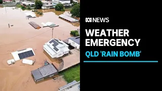 South-east Queensland battered by severe weather, floods as system lingers over Brisbane | ABC News