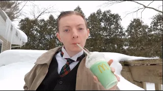 The COLDEST McDonald's Shamrock Shake I'll Ever Review!