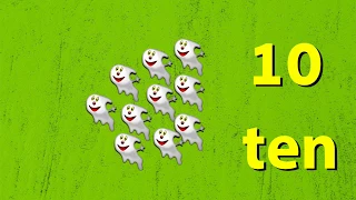Kids Learning | Count numbers 1 to 10 Halloween theme | Educational video for kids in preschool
