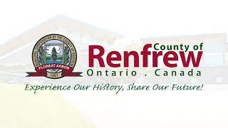 May 29, 2024 - County Council, County of Renfrew