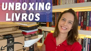 UNBOXING DE LIVROS INCRÍVEIS