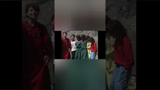 1996 Newrozu, Kürt çocukları Halay Çekiyor-- 32. Gün