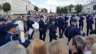 Праздник продолжается. Брестский духовой оркестр под руководством Валерия Коваля.👏👏👏🌺🌺🌺👍👍