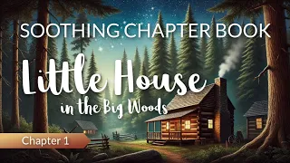 😴 LITTLE HOUSE IN THE BIG WOODS (Ch. 1) Fireside Bedtime Story w Soothing Voice to Make You Sleepy 😴