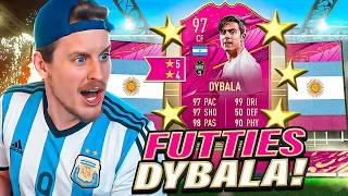 THIS CARD IS INSANE! 97 FUTTIES DYBALA REVIEW! FIFA 21 Ultimate Team