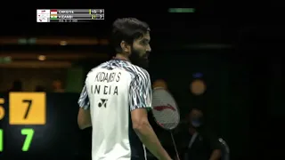 TotalEnergies BWF Thomas & Uber Cup Finals 2022 Top Saves - Kidambi Srikanth