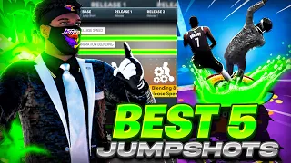 TOP 5 BEST JUMPSHOTS IN NBA 2K21 • BEST JUMPSHOTS FOR ALL BUILDS in NEXT GEN! EASY JUMPSHOT TIPS