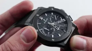 Hublot Classic Fusion "All Black" 521.CM.1770.RX Luxury Watch Review