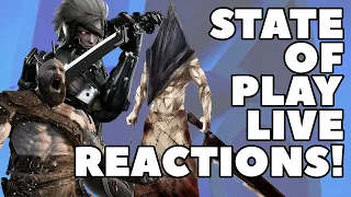 State of Play Live Reaction! GiVE ME JRPGS AND SILENT HILL!!!!!