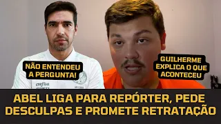 ABEL FERREIRA PEDE DESCULPAS E PROMETE RETRATAÇÃO PÚBLICA APÓS RESPOSTA DURA AO REPÓRTER GUILHERME