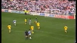 Roy Wegerle Goal QPR v Coventry Aug 1991