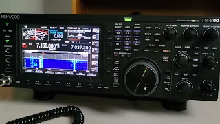 QSO with W8KL on the TS-890s
