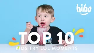 Top 10 Funniest Kids Try Moments! 😂😂😂 | Kids Try | HiHo Kids