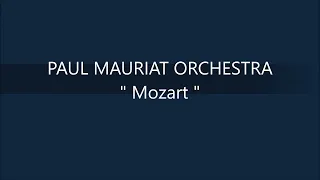 PAUL MAURIAT ORCHESTRA   Mozart