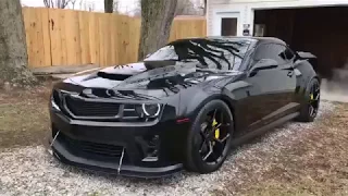 Amazing 5th gen camaro with nasty cam