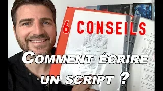 [6 CONSEILS] COMMENT ÉCRIRE un SCRIPT de COURT-MÉTRAGE / FILM / PIÈCE de THÉÂTRE ? 🎬 🖋