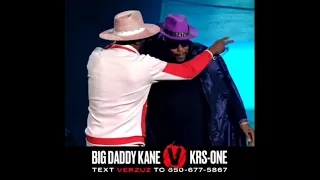 big daddy Kane verzuz krs-one rap battle versus Battle