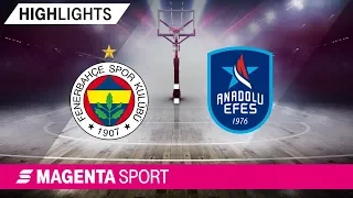 Fenerbahce Istanbul - Anadolu Efes Istanbul | Halbfinale, Spiel 1 | MAGENTA SPORT