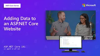 Adding Data to an ASP.NET Core Website | ASP.NET Core 101 [3 of 13]