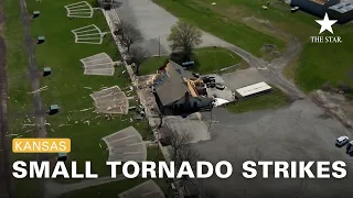 Small Tornado Strikes Smithville Lake in Kansas City Area. See Drone Video of Damage