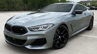 2023 BMW M850i Coupe Walkaround Visual Review + Exhaust Sound & Launch Control