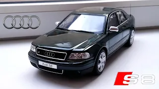 Unboxing & Reviewing the 1/18 Audi S8 (D2) Ronin Edition by Ottomobile
