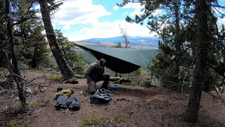 An August camp in grizzly backcountry.