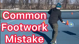 Why You Lose Going To The Net (Tennis Footwork Explained)