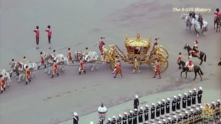 Queen Elizabeth II Coronation in colour (full HD 1953)