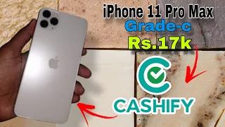 iPhone 11 Pro Max Grade - c only at ₹17k on cashify supersale | Unboxing amazing 👏