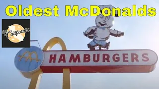 Oldest McDonalds in Downey, California - Our California Detour