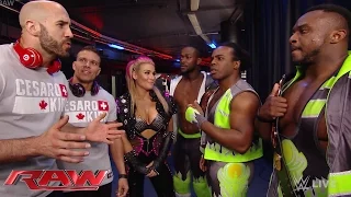 Tyson Kidd & Cesaro confront The New Day: Raw, May 4, 2015