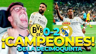 ¡CAMPEONES DE EUROPA OTRA VEZ! | B.DORTMUND 0-2 REAL MADRID | FINAL DE CHAMPIONS