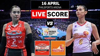 Chery Tiggo vs PLDT | PVL Live Scoreboard | All-Filipino Conference | APR 16