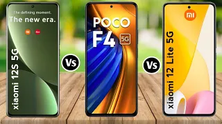 xiaomi 12s vs Poco F4 vs xiaomi 12 Lite