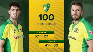 WI vs AUS 4th T20 Highlights | Mitchell Marsh & Captain Aaron Finch Half Century
