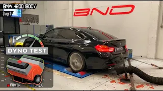 BMW 420D 190CV - Stage 1- Dyno