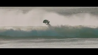 Surfing Winter Swell At Melkbosstrand, Cape Town, South Africa