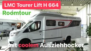 LMC Tourer Lift H 664 Roomtour - Wir schauen Wohnmobil, Camper Van, ...