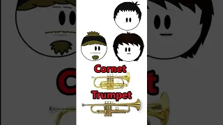 Difference between a Trumpet and a Cornet...
