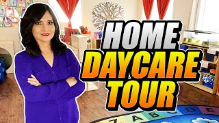 HOME DAYCARE TOUR 2023 - DAYCARE PROVIDER - LARGE CHILDCARE