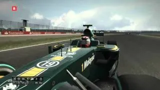 F1 2010 Silverstone 2 laps