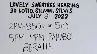 5PM 9PM PAHABOL JULY 31 850 SLIDE 510 BAWE TA RON