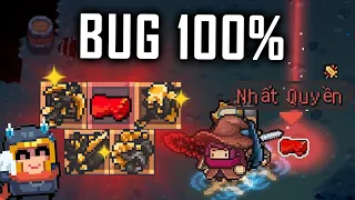 Bug 100% Farming One Punch & Golden Crab Set! | Soul Knight Prequel