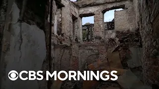 CBS News goes inside an alleged Russian torture chamber in Ukraine