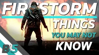 Battlefield V Firestorm | Things You May NOT Know!