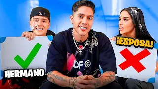 Esposa VS Hermano ¿quién me conoce más? 🤯 Juan de dios Pantoja